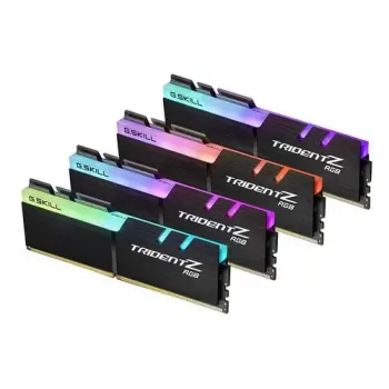 זיכרון לנייח DRAM G.Skill Trident Z RGB F4-3866C18Q-32GTZR KIT 32GB (4X8GB) DDR4 3866MHz 18-19-19-39 1.35V OEM, ללא אריזה מקורית