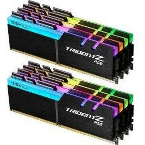 Desktop Memory DRAM G.Skill Trident Z RGB F4-3000C14Q2-128GTZR KIT 128GB (8X16) DDR4 3000MHz 14-14-14-34 1.35V OEM, no package