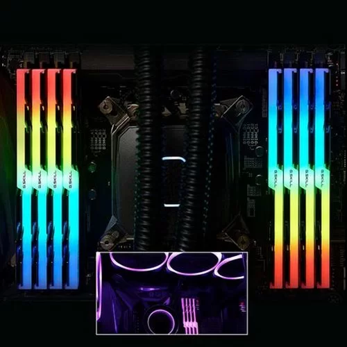 Desktop Memory DRAM G.Skill Trident Z RGB F4-3000C16S-8GTZR 8GB DDR4 DIMM 3000MHz CL16 OEM, no package