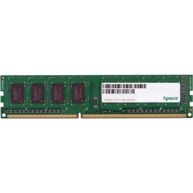 Desktop Memory DRAM Apacer AU04GFA60CAQBGC 4GB DDR3L 1600MHz OEM, no package..
