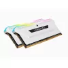 זיכרון לנייח DRAM Corsair VENGEANCE RGB PRO SL CMH16GX4M2D3600C18W KIT 16GB (2X8GB) DDR4 DIMM 3600MHz CL18 צבע לבן זיכרון לנייח DRAM Corsair VENGEANCE RGB PRO SL CMH16GX4M2D3600C18W KIT 16GB (2X8GB) DDR4 DIMM 3600MHz CL18 צבע לבן
