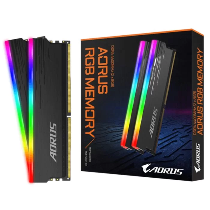 Оперативная память DRAM Gigabyte AORUS RGB GP-ARS16G44 KIT 16GB (2X8GB) DDR4 DIMM 4400MHz 19-19-19-43 for Intel Platform 20-19-19-43