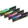 Desktop Memory DRAM G.Skill Trident Z RGB F4-3600C16Q-64GTZR KIT 64GB (4X16GB) DDR4 DIMM 3600MHz 16-16-16-36 1.35V OEM, no package Color:black
