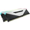 זיכרון לנייח DRAM Corsair VENGEANCE RGB RT CMN16GX4M2Z3600C18W KIT 16GB (2X8GB) DDR4 DIMM 3600MHz CL18 צבע שחור, לבן זיכרון לנייח DRAM Corsair VENGEANCE RGB RT CMN16GX4M2Z3600C18W KIT 16GB (2X8GB) DDR4 DIMM 3600MHz CL18 צבע שחור, לבן