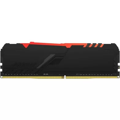 Desktop Memory DRAM Kingston Fury Beast RGB KF436C17BBAK2/16 KIT 16GB (2X8GB) DDR4 DIMM 3600MHz CL17 Color:black