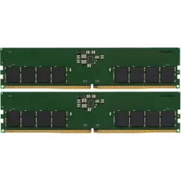 זיכרון לנייח DRAM Kingston KVR48U40BS8K2-32 KIT 32GB (2x16GB) DDR5 DIMM 4800MHz CL40 צבע ירוק