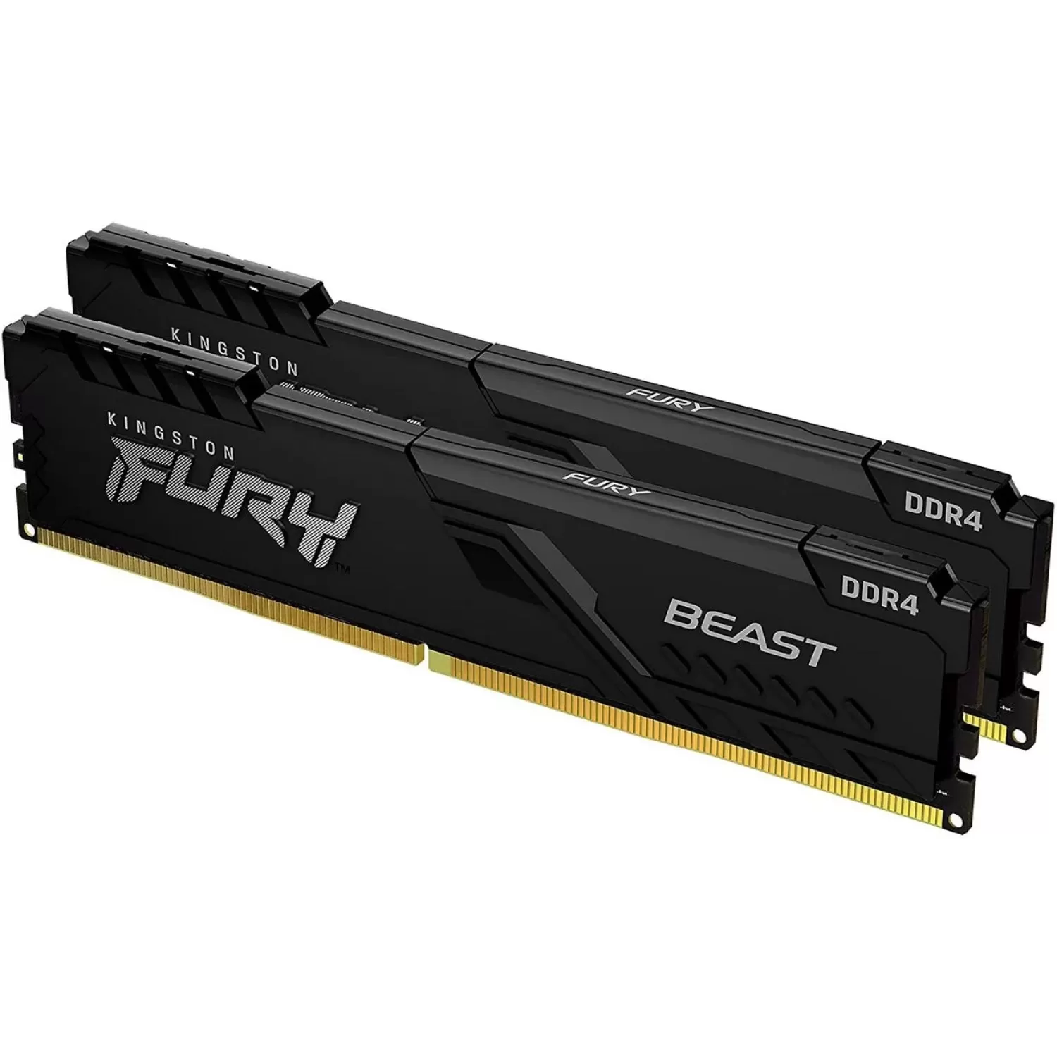 Оперативная память DRAM Kingston Fury Beast KF436C18BBK2/32 KIT 32GB (2x16GB) DDR4 DIMM 3600MHz CL18 Цвет:чёрный