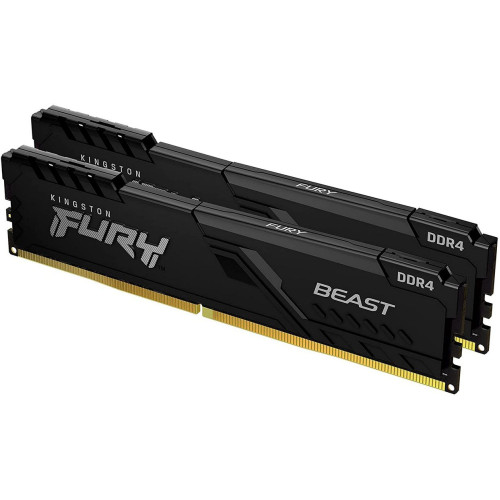 Desktop Memory DRAM Kingston Fury Beast KF436C18BBK2/32 KIT 32GB (2x16GB) DDR4
