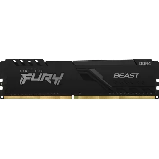 זיכרון לנייח DRAM Kingston Fury Beast KF436C17BBK2/16 KIT 16GB (2X8GB) DDR4 3600MHz CL17 צבע שחור