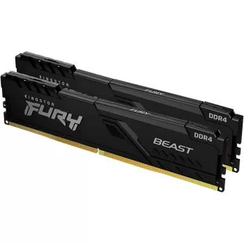 זיכרון לנייח DRAM Kingston Fury Beast KF436C17BBK2/16 KIT 16GB (2X8GB) DDR4 3600MHz CL17 צבע שחור