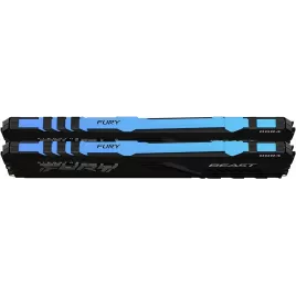 Desktop Memory DRAM Kingston Fury Beast RGB KF436C18BBAK2/32 32GB DDR4 DIMM 3600MHz CL17 Color:black Desktop Memory DRAM Kingston Fury Beast RGB KF436C18BBAK2/32 32GB DDR4 DIMM 3600MHz CL17 Color:black