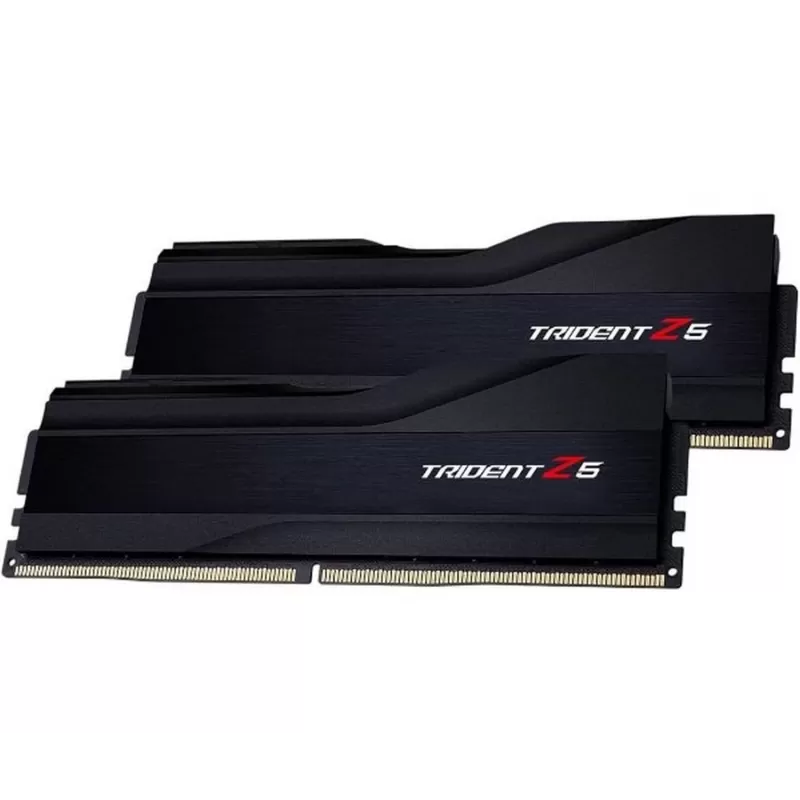 זיכרון לנייח DRAM G.Skill Trident Z5 F5-5600J4040C16GX2-TZ5K KIT 32GB (2x16GB) DDR5 5600MHz CL40 OEM, ללא אריזה מקורית צבע שחור זיכרון לנייח DRAM G.Skill Trident Z5 F5-5600J4040C16GX2-TZ5K KIT 32GB (2x16GB) DDR5 5600MHz CL40 OEM, ללא אריזה מקורית צבע שחור