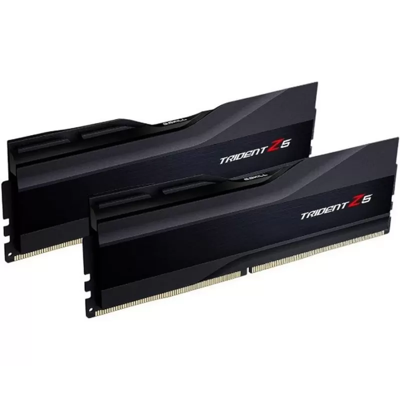 זיכרון לנייח DRAM G.Skill Trident Z5 F5-5600J4040C16GX2-TZ5K KIT 32GB (2x16GB) DDR5 5600MHz CL40 OEM, ללא אריזה מקורית צבע שחור זיכרון לנייח DRAM G.Skill Trident Z5 F5-5600J4040C16GX2-TZ5K KIT 32GB (2x16GB) DDR5 5600MHz CL40 OEM, ללא אריזה מקורית צבע שחור