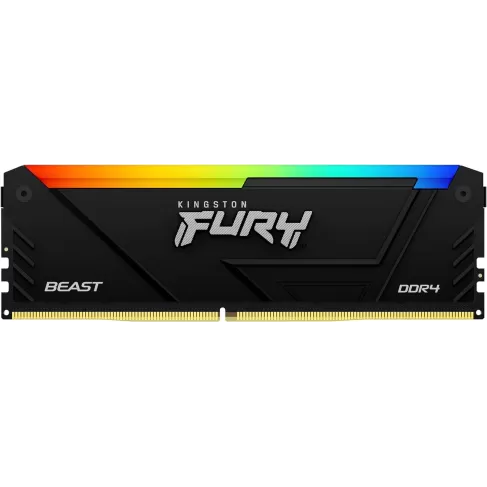 Desktop Memory DRAM Kingston Fury Beast KF432C16BB2A/32 32GB DDR4 3200MHz CL16 Color:black