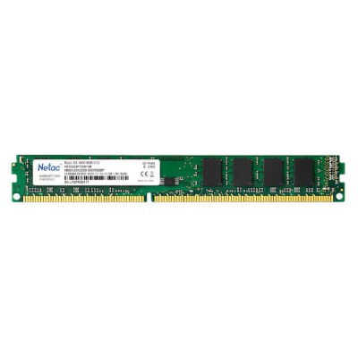 Desktop Memory DRAM NETAC NTBSD3P16SP-08 8GB DDR3 1600MHz CL11 Color:green Desktop Memory DRAM NETAC NTBSD3P16SP-08 8GB DDR3 1600MHz CL11 Color:green
