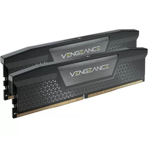 Оперативная память DRAM Corsair Vengeance CMK64GX5M2B6400C42 KIT 64GB (2X32GB) DDR5 DIMM 6400MHz CL42 1.35V Цвет:чёрный