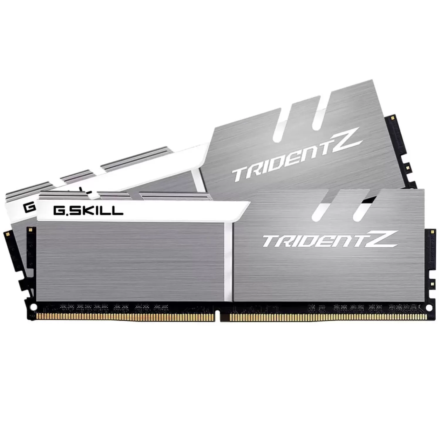 Оперативная память DRAM G.Skill Trident Z F4-3200C16D-32GTZSW KIT 32GB (2x16GB) DDR4 DIMM 3200MHz C16 XMP 2.0 1.35V Цвет:серебряный, белый