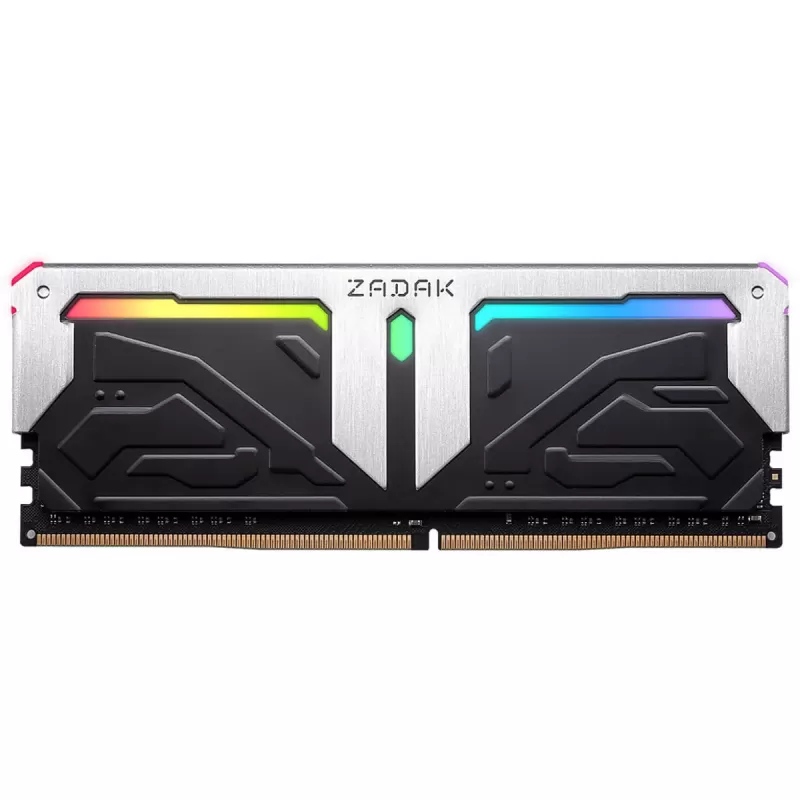 Desktop Memory DRAM Apacer SPARK RGB ZD4-SPR32C28-16GYB1 16GB DDR4 DIMM 3200MHz C16 XMP 2.0 1.35V Color:black, silver