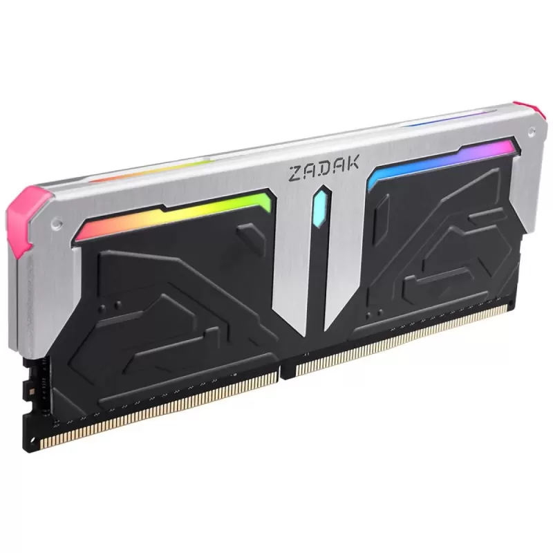 Desktop Memory DRAM Apacer SPARK RGB ZD4-SPR32C28-16GYB1 16GB DDR4 DIMM 3200MHz C16 XMP 2.0 1.35V Color:black, silver