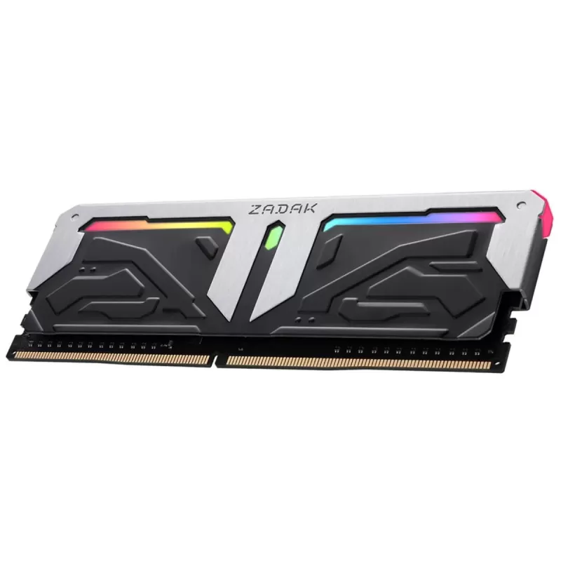 Desktop Memory DRAM Apacer SPARK RGB ZD4-SPR32C28-16GYB1 16GB DDR4 DIMM 3200MHz C16 XMP 2.0 1.35V Color:black, silver