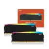 Desktop Memory DRAM V-COLOR Manta XFinity RGB TMXFL6464832KWK 128GB DDR5 DIMM 6400MHz CL32 EXPO/XMP 3.0 1.4V Color:black Desktop Memory DRAM V-COLOR Manta XFinity RGB TMXFL6464832KWK 128GB DDR5 DIMM 6400MHz CL32 EXPO/XMP 3.0 1.4V Color:black