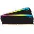 Desktop Memory DRAM V-COLOR Manta XFinity RGB TMXFL6464832KWK 128GB DDR5 DIMM 6400MHz CL32 EXPO/XMP 3.0 1.4V Color:black