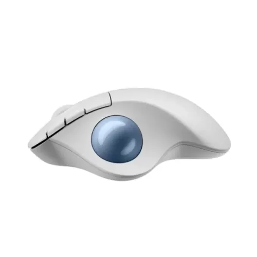 עכבר אלחוטי Logitech M575S TrackBall Off-לבן Blue Ball 2000DPI BT