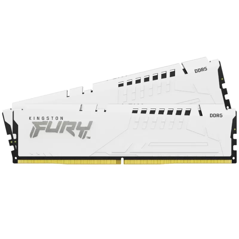 Memory Kingston FURY Beast KF560C36BWE2K2-32 KIT 32GB (2x16GB) DDR5 6000MHz 1.35V Color:white