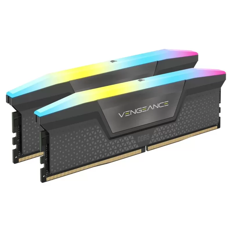 Память Corsair Vengeance RGB gray CMH64GX5M2D5600Z40 KIT 32GB (2x32GB) DDR5 5600MHz 1.25V Память Corsair Vengeance RGB gray CMH64GX5M2D5600Z40 KIT 32GB (2x32GB) DDR5 5600MHz 1.25V