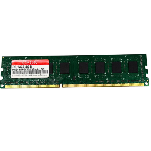 Desktop Memory DRAM Ceon DDR3 1333MHZ 4GB 94E44G83CE-13BNAJLN0 4GB DDR3 1333MHz