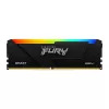 Оперативная память DRAM Kingston FURY Beast RGB DDR4 16GB 3200MHz CL16 black KF432C16BB2A/16 16GB DDR4 3200MHz