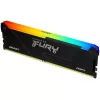 Оперативная память DRAM Kingston FURY Beast RGB DDR4 16GB 3200MHz CL16 black KF432C16BB2A/16 16GB DDR4 3200MHz