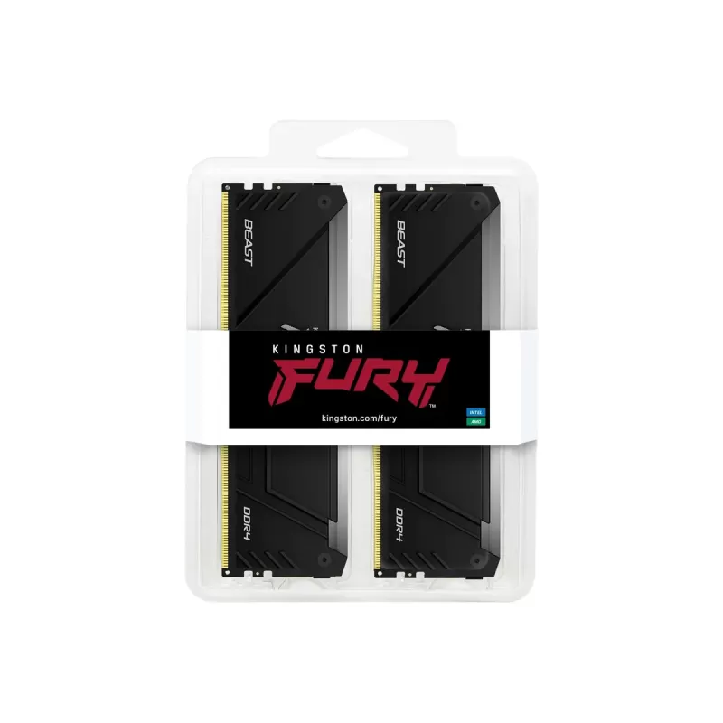 זיכרון לנייח DRAM Kingston FURY Beast RGB DDR4 64GB Kit (2x32) 3600MHz CL18 שחור KF436C18BB2AK2/64 64GB DDR4 3600MHz זיכרון לנייח DRAM Kingston FURY Beast RGB DDR4 64GB Kit (2x32) 3600MHz CL18 שחור KF436C18BB2AK2/64 64GB DDR4 3600MHz