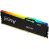 Desktop Memory DRAM Kingston FURY Beast RGB DDR5 16GB 6000MHz CL30 black KF560C30BBA-16 16GB DDR5 6000MHz