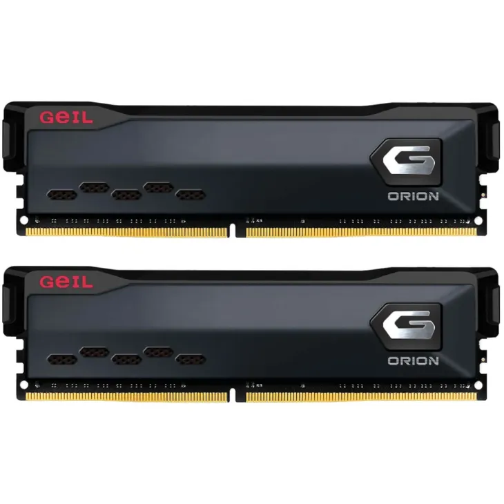 Оперативная память DRAM GEIL DDR4 32GB (2x16GB) 3200 CL16 ORION AMD Edition gray GAOG432GB3200C16BDC 32GB DDR4 3200MHz