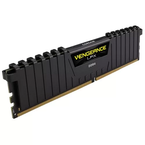 זיכרון לנייח DRAM Corsair VENGEANCE LPX  CMK16GX4M2D3000C16 KIT 16GB (2X8GB) DDR4 DIMM 3000MHz צבע שחור