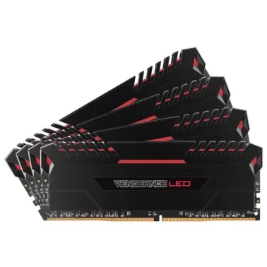 זיכרון לנייח DRAM Corsair Vengeance CMU32GX4M4C3000C15R KIT 32GB (4X8GB) DDR4 3000MHz צבע אדום