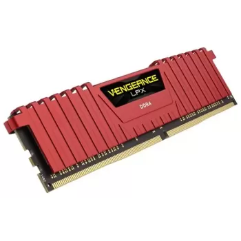 Desktop Memory DRAM Corsair Vengeance LPX CMK16GX4M2A2400C16R KIT 16GB (2X8GB) DDR4 2400MHz 1.2V Color:red