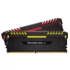 זיכרון לנייח DRAM Corsair VENGEANCE RGB  CMR32GX4M2C3000C15 KIT 32GB (2x16GB) DDR4 3000MHz 1.2V צבע שחור