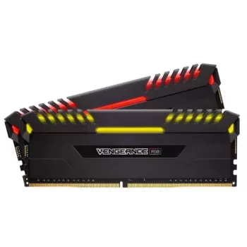 Оперативная память DRAM Corsair VENGEANCE RGB  CMR32GX4M2C3000C15 KIT 32GB (2x16GB) DDR4 3000MHz 1.2V Цвет:чёрный