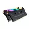 Desktop Memory DRAM Corsair VENGEANCE RGB PRO CMW32GX4M2A2666C16 KIT 32GB (2x16GB) DDR4 DIMM 2666MHz C16 1.2V Color:black
