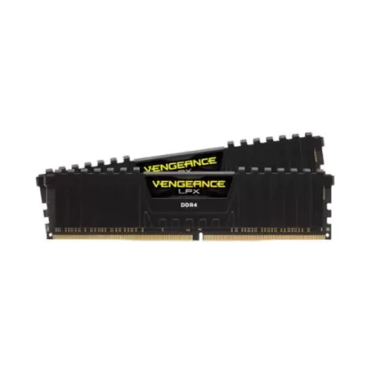 זיכרון לנייח DRAM Corsair VENGEANCE LPX CMK32GX4M2D3600C18 KIT 32GB (2x16GB) DDR4 DIMM 3600MHz 15-15-15-36 צבע שחור