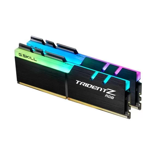 Оперативная память DRAM G.Skill Trident Z RGB F4-3466C16D-32GTZR KIT 32GB 2X16GB DDR4 DIMM 3466MHz 16-18-18-38 1.35V OEM, без оригинальной упаковки