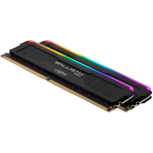 זיכרון לנייח DRAM Intel Ballistix MAX RGB BLM2K8G40C18U4BL KIT 16GB (2X8GB) DDR4 DIMM 4000MHz