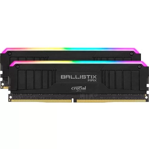 זיכרון לנייח DRAM Intel Ballistix MAX RGB BLM2K8G40C18U4BL KIT 16GB (2X8GB) DDR4 DIMM 4000MHz