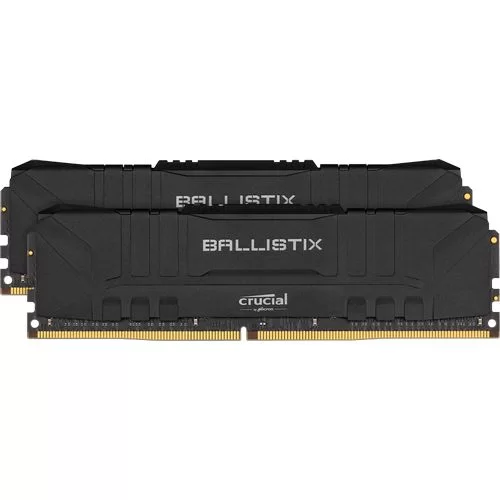 זיכרון לנייח DRAM Crucial Ballistix BL2K16G36C16U4B KIT 32GB (2x16GB) DDR4 DIMM 3600MHz 16-18-18-38 צבע שחור