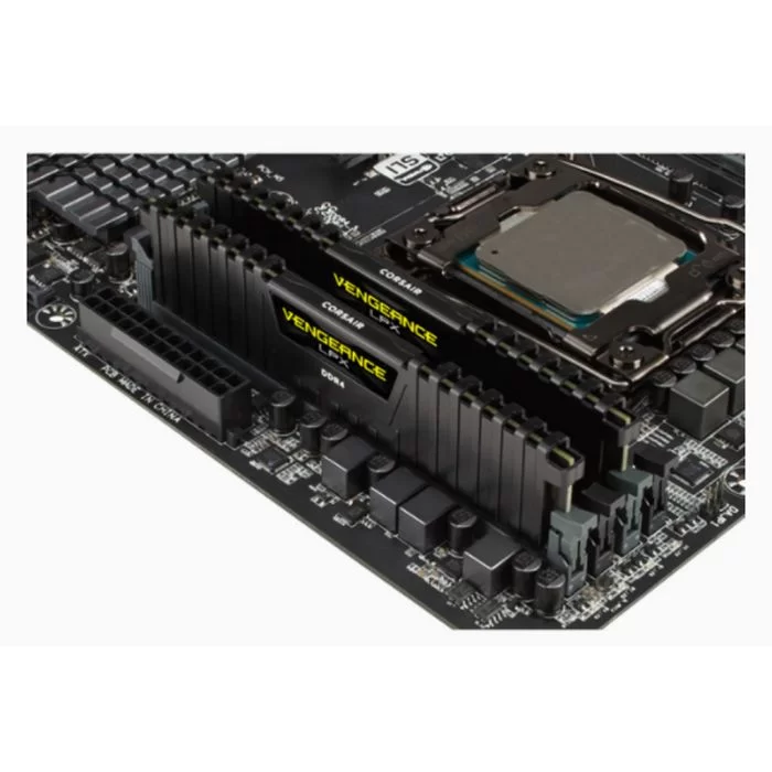 Desktop Memory DRAM Corsair VENGEANCE LPX CMK16GX4M2B3200C16 KIT 16GB (2X8GB) DDR4 DIMM 3200MHz CL16 Color:black