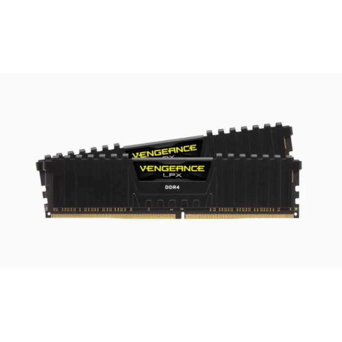 Desktop Memory DRAM Corsair VENGEANCE LPX CMK16GX4M2B3200C16 KIT 16GB (2X8GB) DDR4 DIMM 3200MHz CL16 Color:black