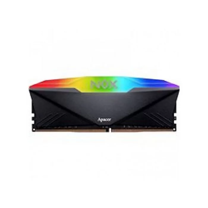 Desktop Memory DRAM Apacer NOX RGB AH4U08G32C28YNBAA-1 8GB DDR4 DIMM 3200MHz CL16 Color:black