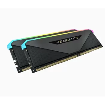 Desktop Memory DRAM Corsair VENGEANCE RGB RT CMN16GX4M2Z3600C18 KIT 16GB (2X8GB) DDR4 3600MHz 18-22-22-42 Color:black